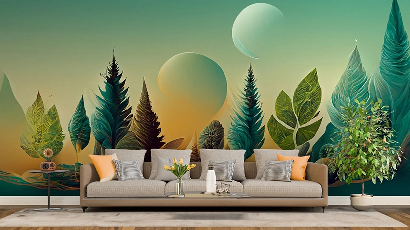 Nature’s Glow Luxury Wall Decor